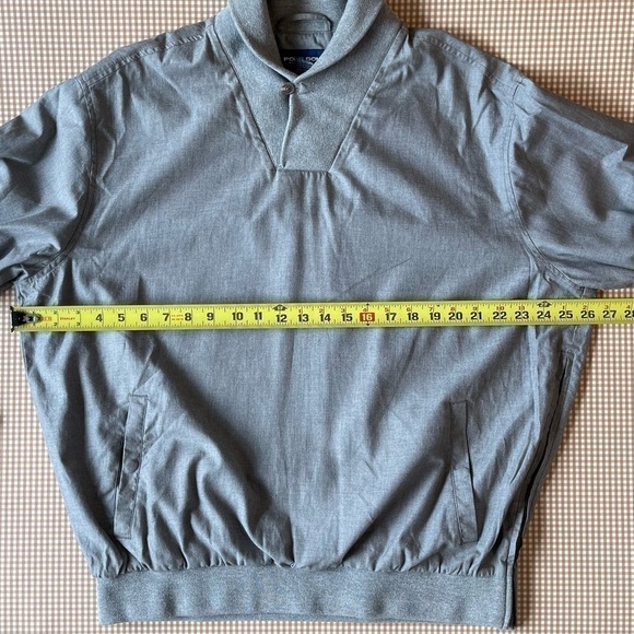 Polo GOLF Ralph Lauren Gray pullover jacket. Men’s Large - Picture 11 of 14